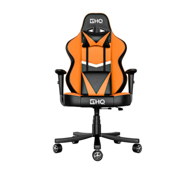 Orange - Maverick Gaming Chair (PU Leather)