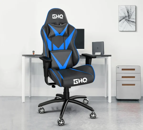 Blue - Nitro Gaming Chair (PU Leather)