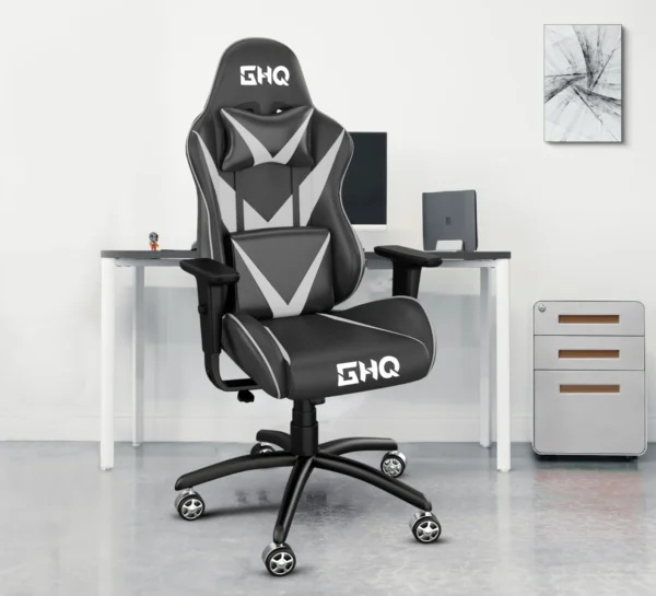 Grey - Nitro Gaming Chair (PU Leather)