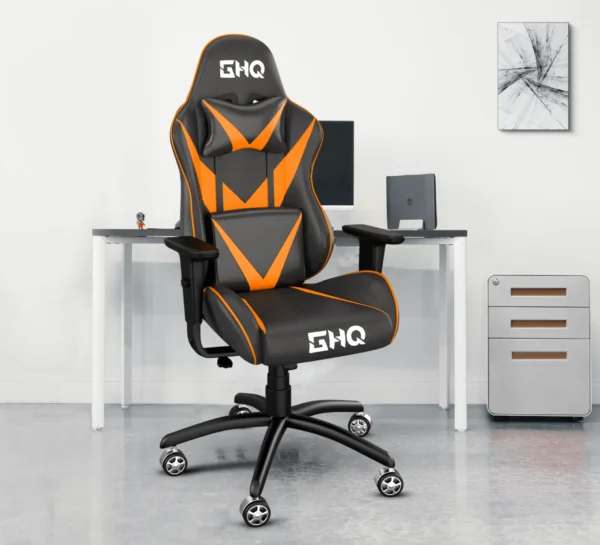 Orange - Nitro Gaming Chair (PU Leather)