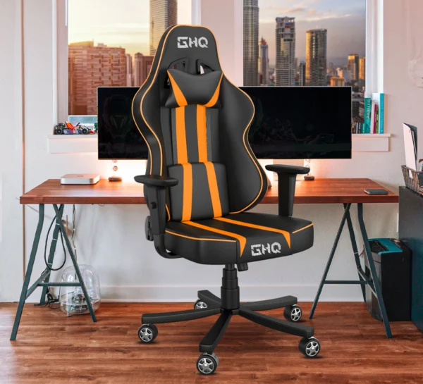 Orange - Titan Gaming Chair (PU Leather)