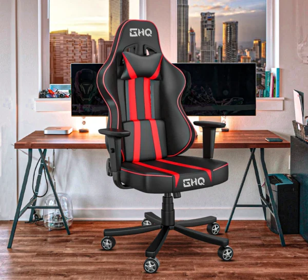 Red - Titan Gaming Chair (PU Leather)