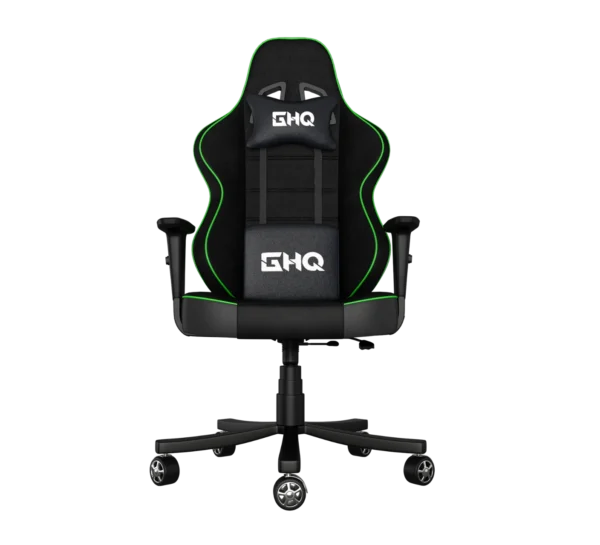 Green - Supra Gaming Chair (Breathable Fabric)