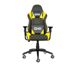 Yellow Strategist Gaming Chair PU leather